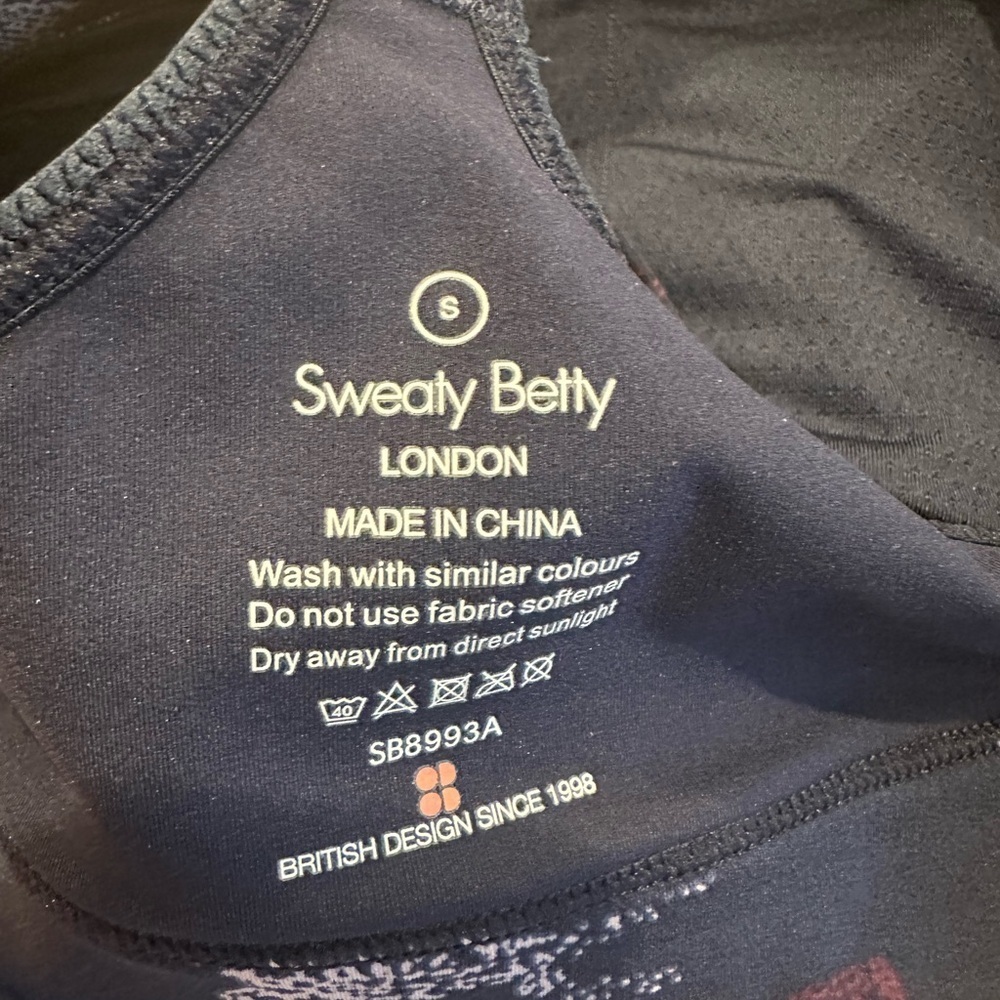 Sweaty Betty Power Medium Support Sports Bra NWOT - Picture 3 of 4